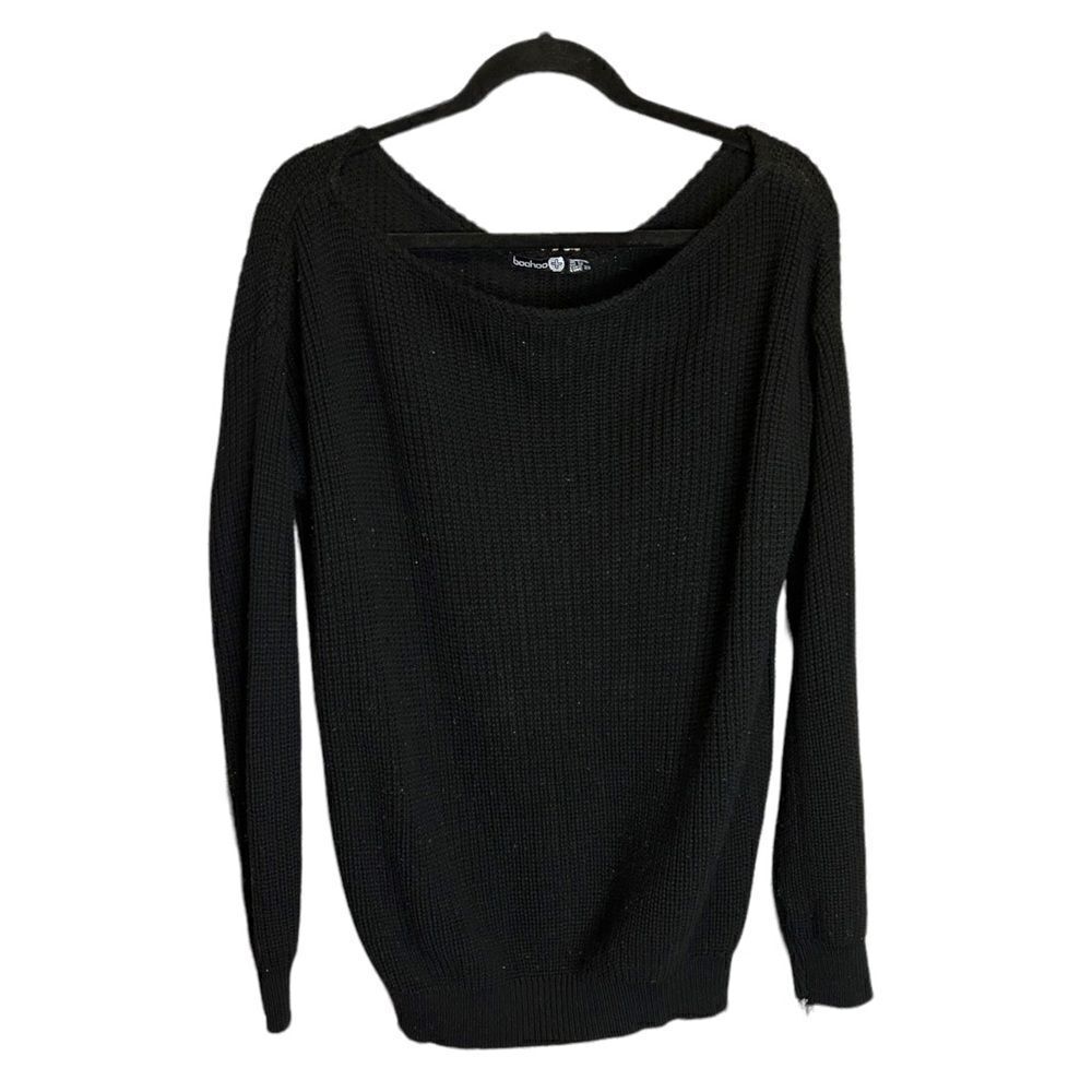 5‎ for $25🔥Size 18 Boohoo Plus Black Knit Sweater